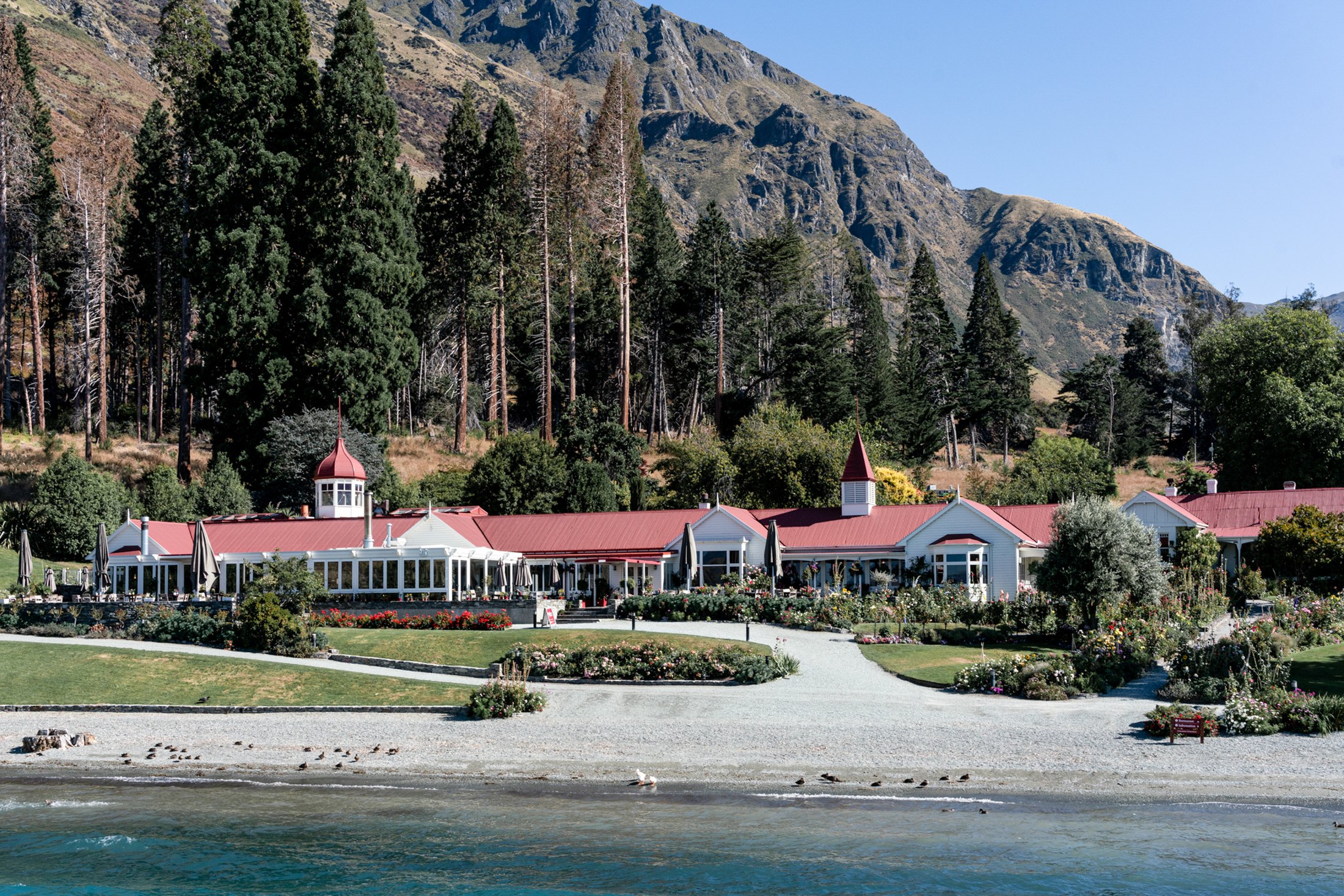 A dramatic alpine landscape above Lake Wakatipu — Queenstown wedding photography